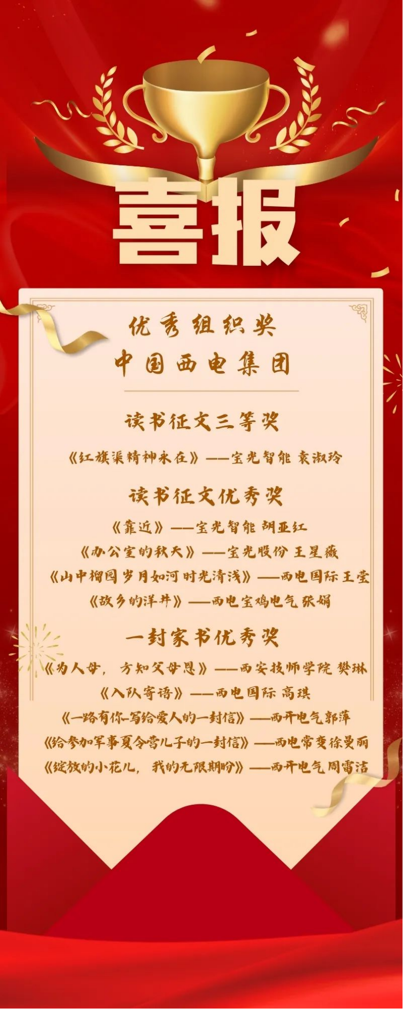 榜上有名！“书香三八”评选揭榜，尊龙凯时巾帼收获丰硕！